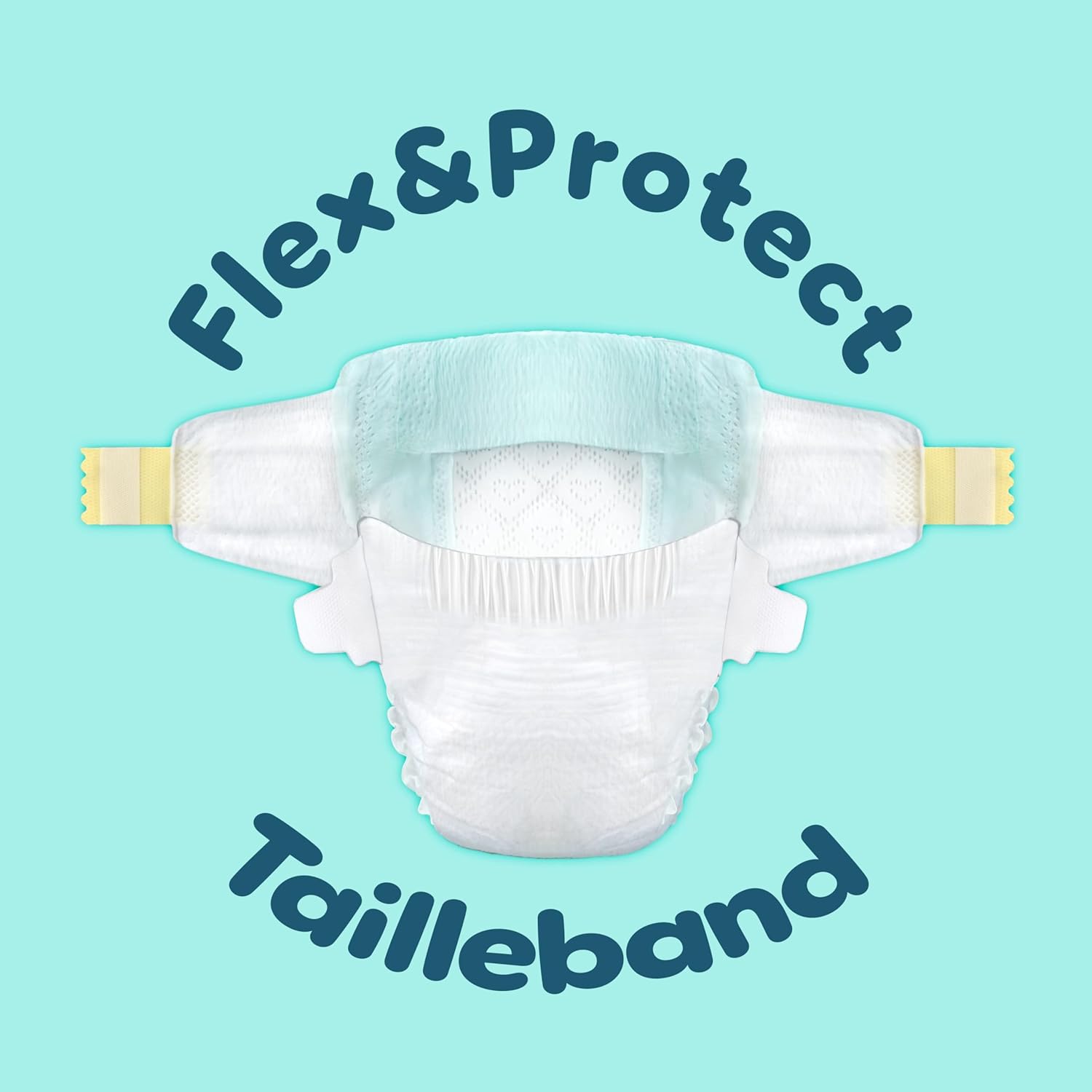 Pampers Premium Protection Size 3, 204 Diapers, 6kg-10kg, Double Protection for Skin and Against Leaks