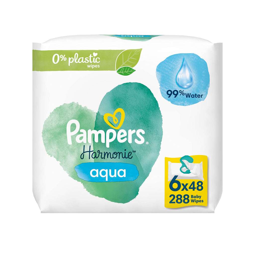 Pampers Wipes Harmonie Aqua 15x48 =720 wipes