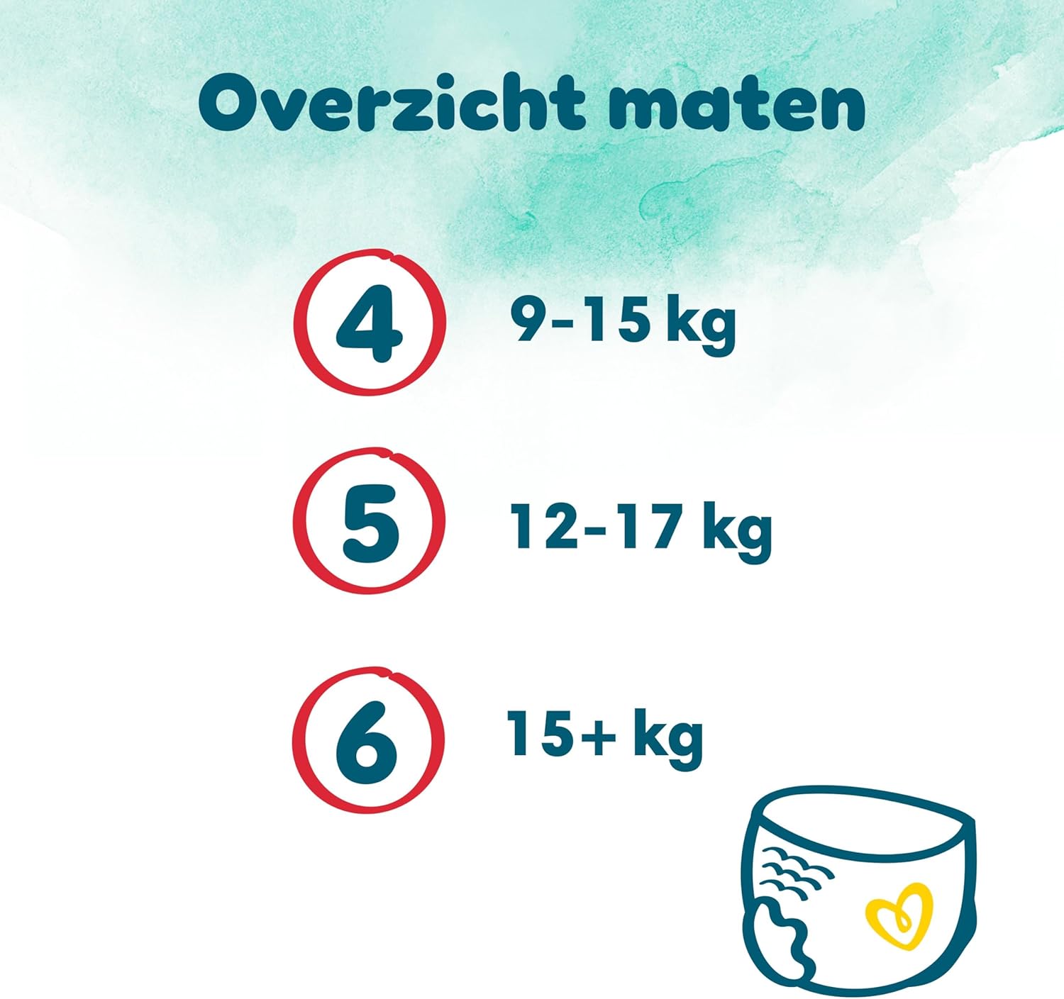 Pampers Harmonie Pants Size 6, 132Diaper Bottoms, 15kg+, Soft Skin Protection and 360° Comfortable Fit