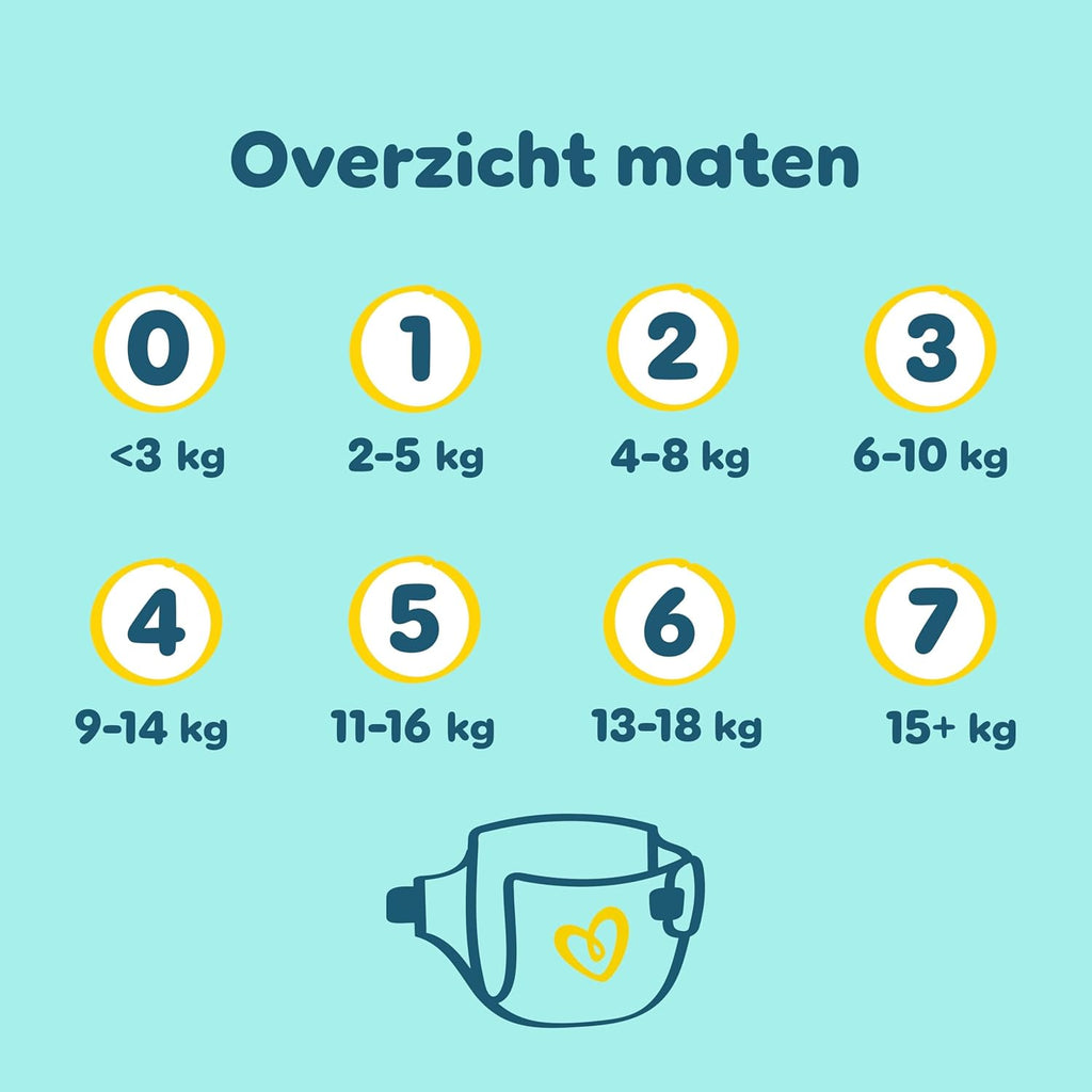 Pampers Premium Protection Size 6, 144 Diapers, 13kg-18kg, Double Protection for Skin and Against Leaks