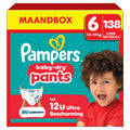 Pampers Baby-Dry Pants Size 6, 138 Nappy Pants, 13kg-19kg, 360° Fit To Help Prevent Openings and Leaks